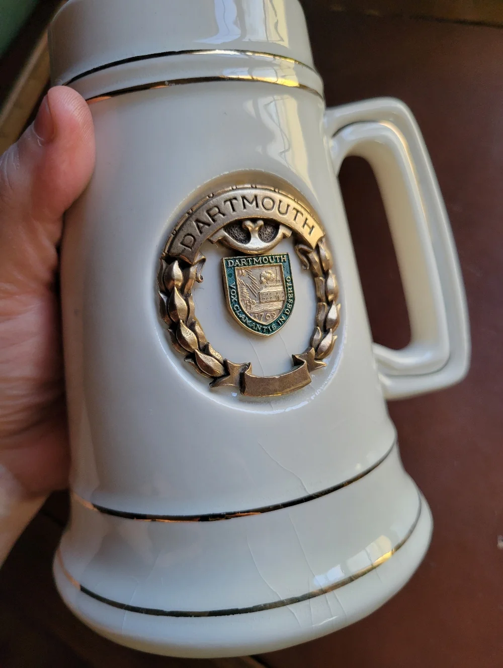 Vintage Fort Leavenworth CGSC Ceramic Heraldo-Mug Cup Loren Murchison & Co.